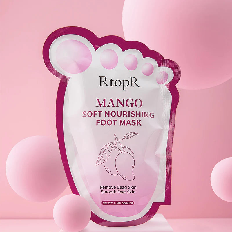 RtopR Mango Soft Nourishing Foot Mask