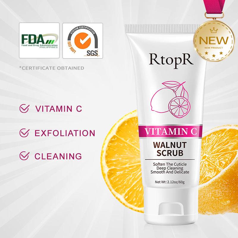 RtopR Vitamin C Walnut Scrub