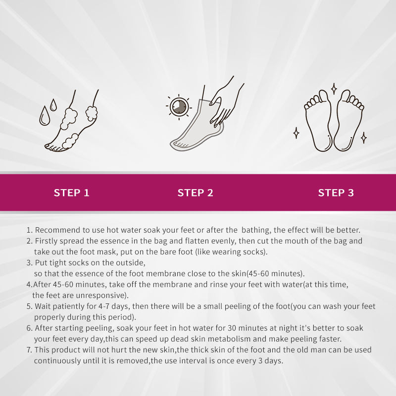RtopR Mango Soft Nourishing Foot Mask